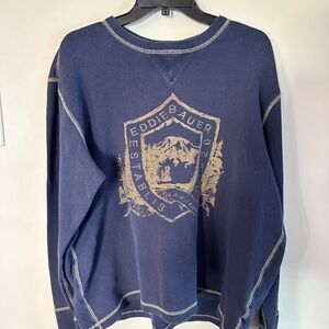 Eddie Bauer Men's Blue Sweater